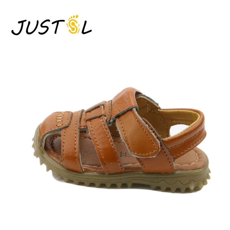 

2017 new summer children's shoes boy non-slip soft leather sandals kids casual comfortable sandals size21-30