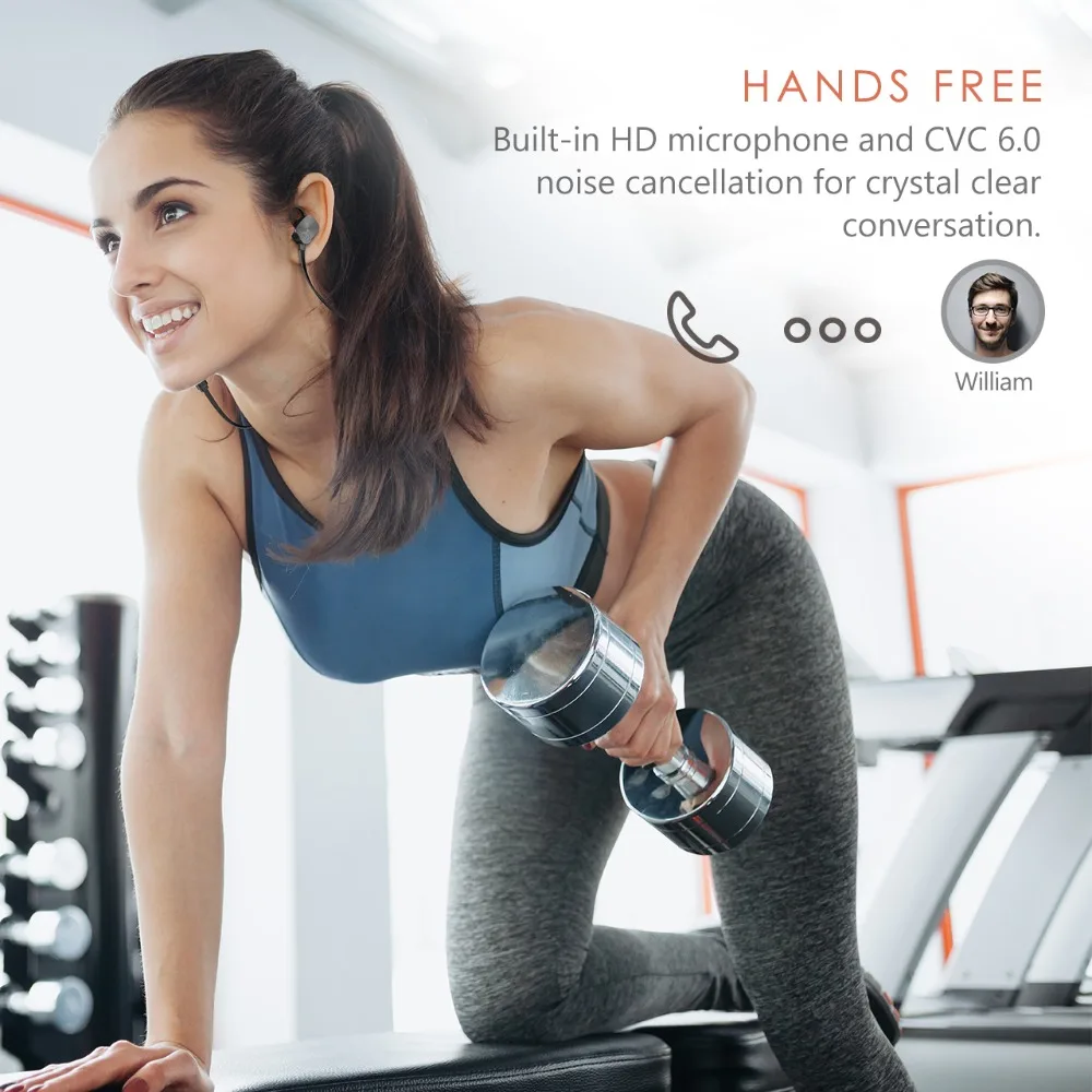 Pаспродажа Mpow BH29 тренерские Наушники Беспроводные Bluetooth 4,1 в уши спортивные металлические стерео наушники гарнитура с регулятором громкости Микрофон ...