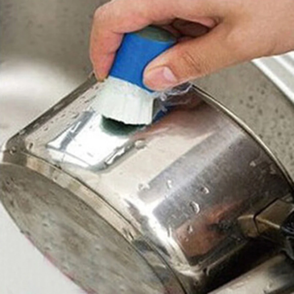 

Cleaning Brush Stainless Steel Magic Stick Metal Rust Remover Wash Pot Kitchen Cooking Tools