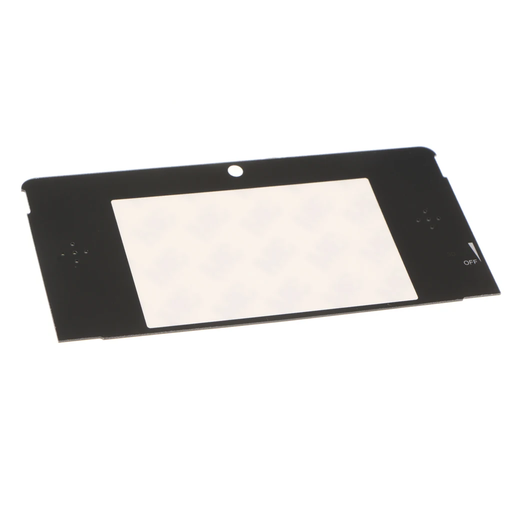 Top Front LCD Screen Display Glass Cover UP Replacement For Nintendo 3DS Mirror Fix Damaged / broken Parts Glasses Cover