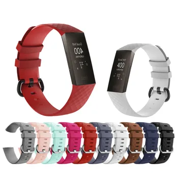 

FIFATA Replacement Watch Band for Fitbit Charge 3 TPU Strap Bracelet Band WatchBand for Fitbit Charge3 Smart Watch Accessories