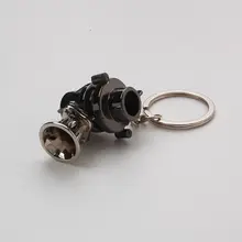 BBQ@ FUKA металлическое мини турбо зарядное устройство предохранительный клапан брелок цепь для автомобиля внедорожник автомобиль Стайлинг рекламный подарок сувенир