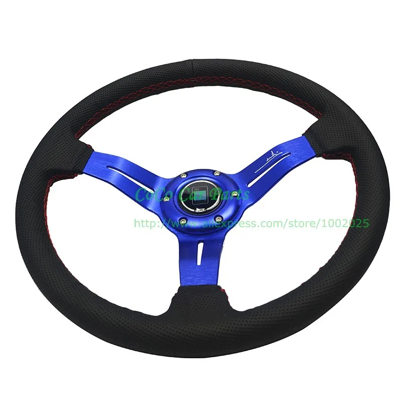 ND real leather car steering wheel  (1)