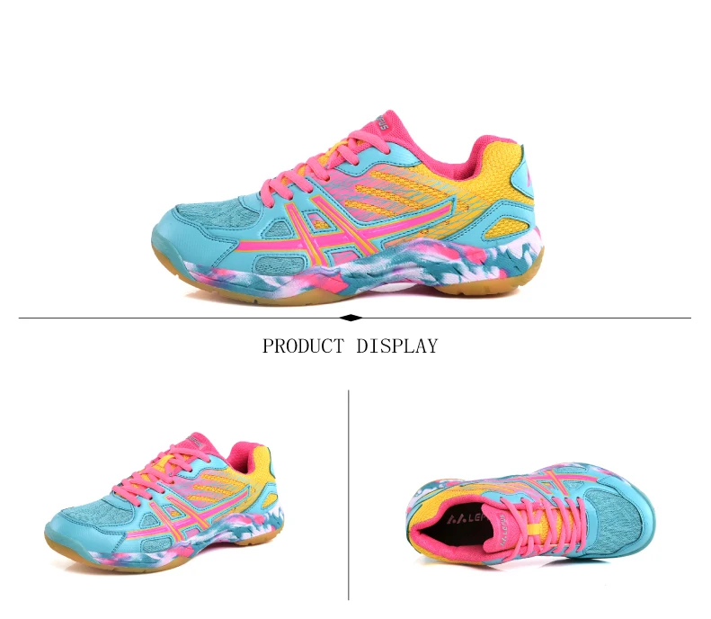 2019 New Sneakers Men Volleyball Shoes Unisex Light Sports Breathable Badminton Shoes Women Sneakers Wear-resistant (7)
