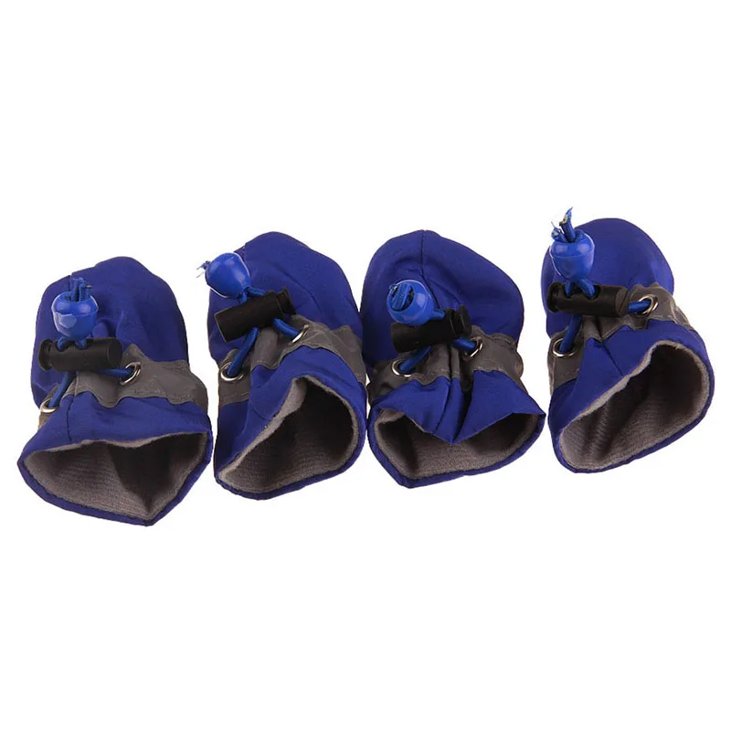 Pet Dog Boots Indoor Paw Protector Pet Boots Soft Sole Anti-Slip Dog Shoes For Small Medium and Large Dogs 4 Pcs9