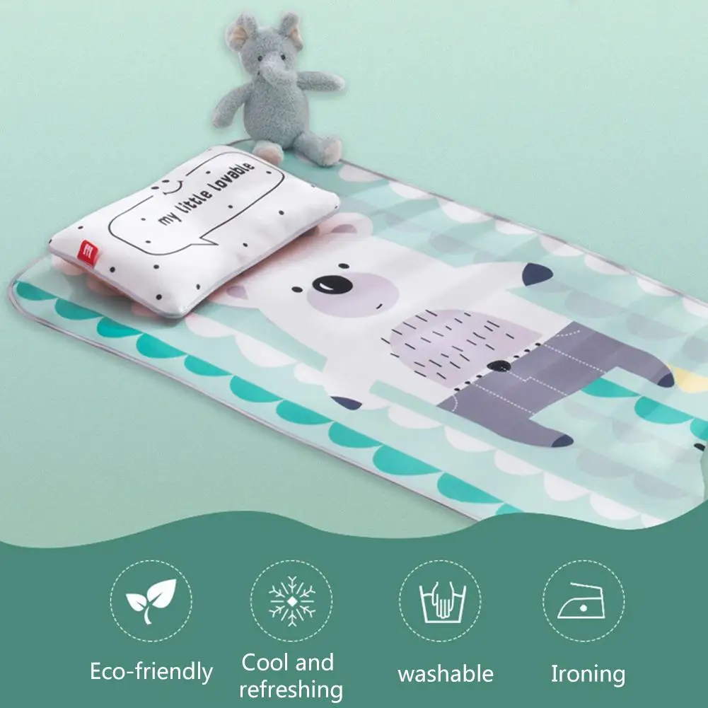 5 Colors Baby Summer Crib Bed Mat 120*60cm ,Newborn Baby Mat Crib Ice Silk Mat Nursery Baby Crib Ice Mat(including The Pillow) 5 Colors Baby Summer Crib Bed Mat 120*60cm ,Newborn Baby Mat Crib Ice Silk Mat Nursery Baby Crib Ice Mat(including The Pillow)