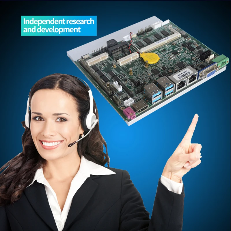  Cheap Fanless Mini itx motherboard DDR4 4GB RAM Desktop Computer Mini Linux Win 10 Embedded motherb