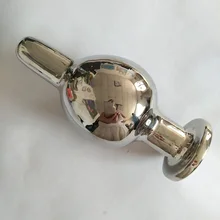 High Quality Hand Made 2.5kg Solid Stainless Steel Butt Plugs Anus Dilator Anal Stopper Anal Beads Toys For Lover