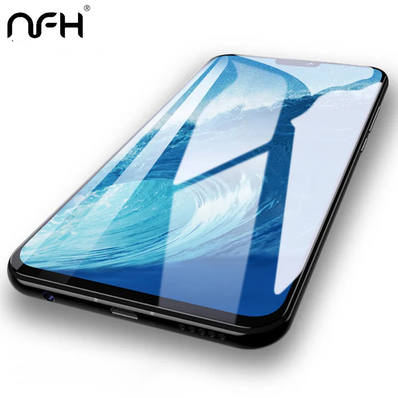 5D полное покрытие закаленное стекло для Huawei Honor 8x max Max 8 Lite Защитное