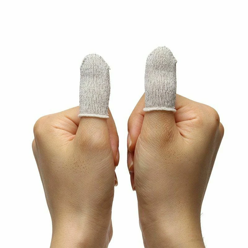  10Pcs Mobile Finger Sleeve Sensitive Game Controller Sweatproof Aim Keys for PUBG Dropshipping