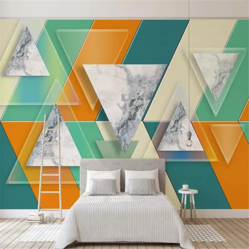 

Customized large murals 3D creative TV background wall professional production murals wholesale wallpaper custom photo wall