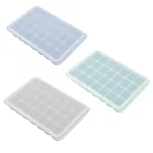 28 сетка силиконовые формы для льда Форма для сладостей для выпечки Плесень с крышкой самодельный лед плесень для фруктов Chocalate Maker Кухонные гаджеты