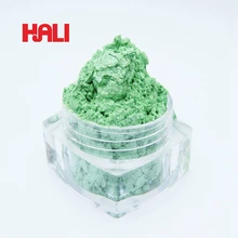 Жемчужный пигмент, эффект мерцания пигмент, Волшебная перламутровая Слюда Порошок, 1 лот = 20 грамм 499 мерцающий зеленый