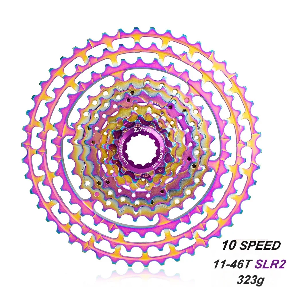 ZTTO 10 Speed 11-46T SLR 2 Bicycle Cassette For MTB XX X0 X9 X7 M610 M781 M786
