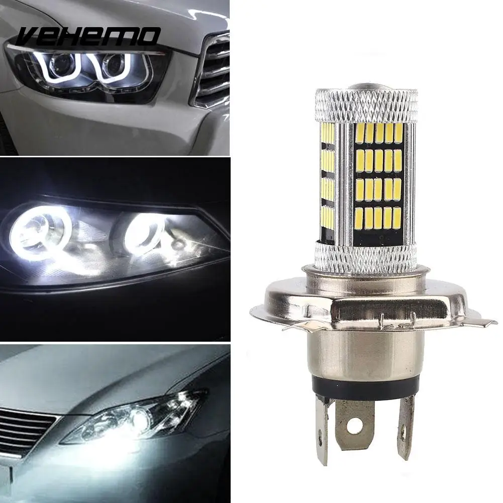 VEHEMO 4014 92SMD H4 Headlamp Auto Replacement LED Headlight LED Fog