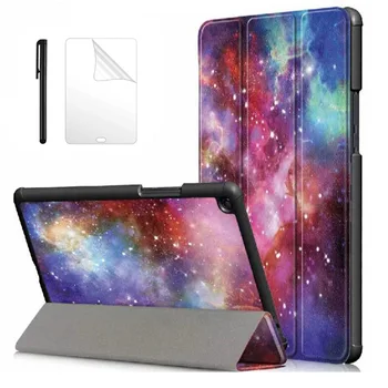

Ultra Slim PU Leather Case For Xiaomi miPad 4 Plus 10 Cover For Xiaomi mipad 4 Plus 10.1 Wake Sleep Stand Case+Film+Pen