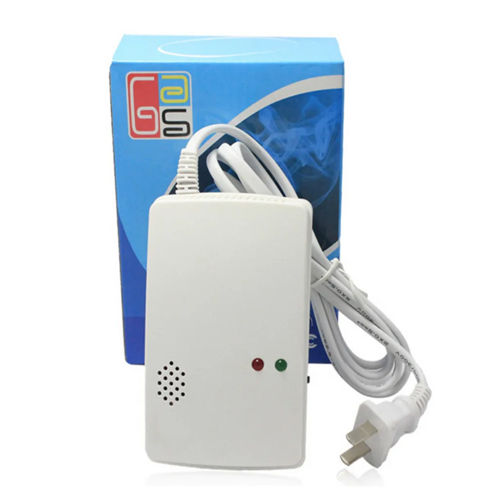 Portable Wall Mounted Independent Gas Detector Alarm Gas Leak Detector