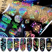 8Pot/set Laser Nails Transfer Foil Wraps Stickers Nail Art Decorations Manicure Declas For Nails Accessories 8Pot/set Laser Nails Transfer Foil Wraps Stickers Nail Art Decorations Manicure Declas For Nails Accessories