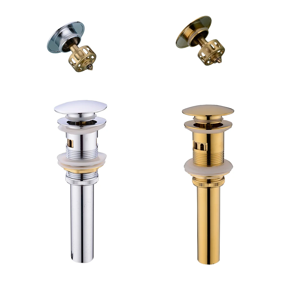 Bathroom Brass Faucet Vessel Vanity Sink Pop Up Drain Stopper Filterable with Overflow | Обустройство дома