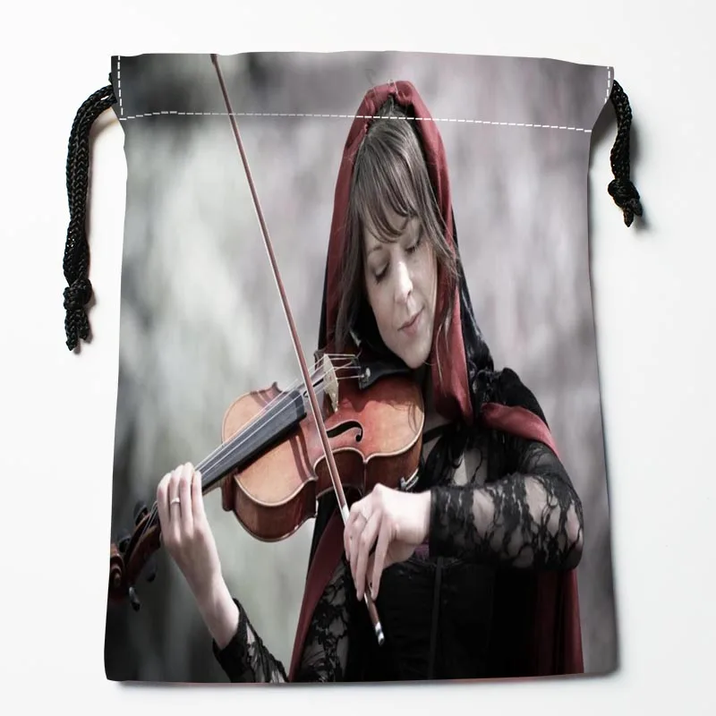 Лучшие сумки на шнурке с принтом для хранения Lindsey Stirling заказ размером 18х22см|storage