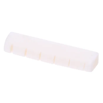 

HOT Nut Folk Bridge Pins Bone Saddle For Guitar