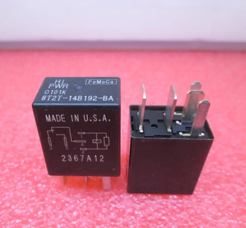 HOT NEW relay 8T2T 14B192 BA 8T2T14B192BA 8T2T 14B192 12VDC 12V DC12V