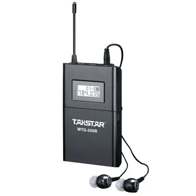 8 шт./лот Takstar WTG-500/WTG 500 ресивером UHF Беспроводной аудио система для Беспроводной проведение экскурсий и т. д. [Не включает передатчик]