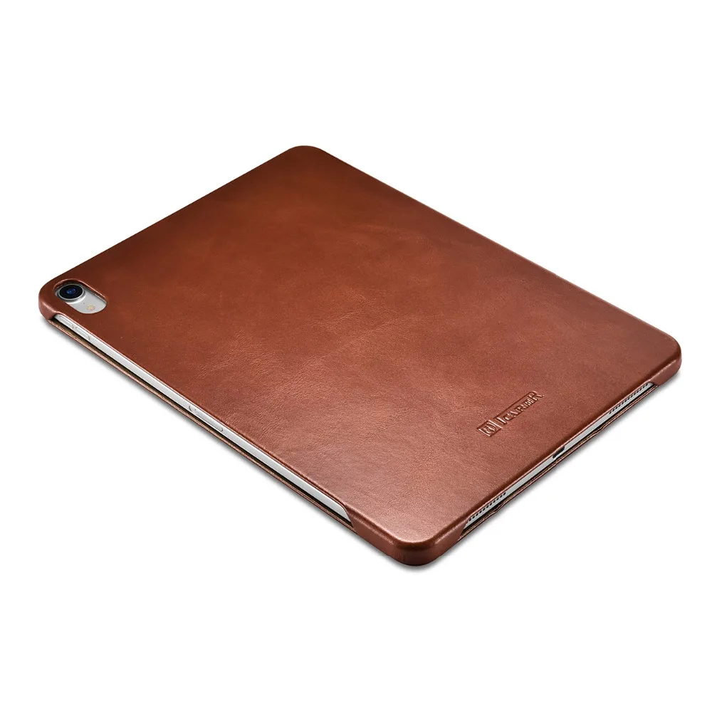 Деловой кожаный чехол Icarer в стиле ретро для iPad Air 10 9 книжка из 2020 натуральной кожи