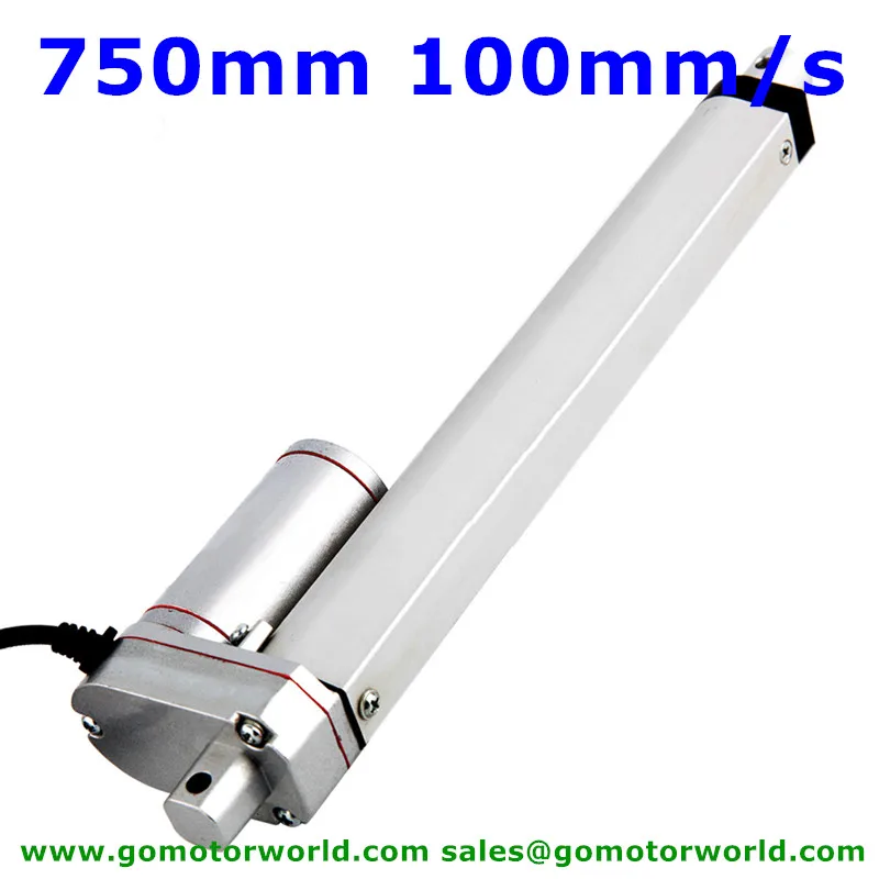 Micro Linear Actuator 12V 24V 750mm Stroke 1600N load 160mm/s speed linear actuator manufacturer | Обустройство дома