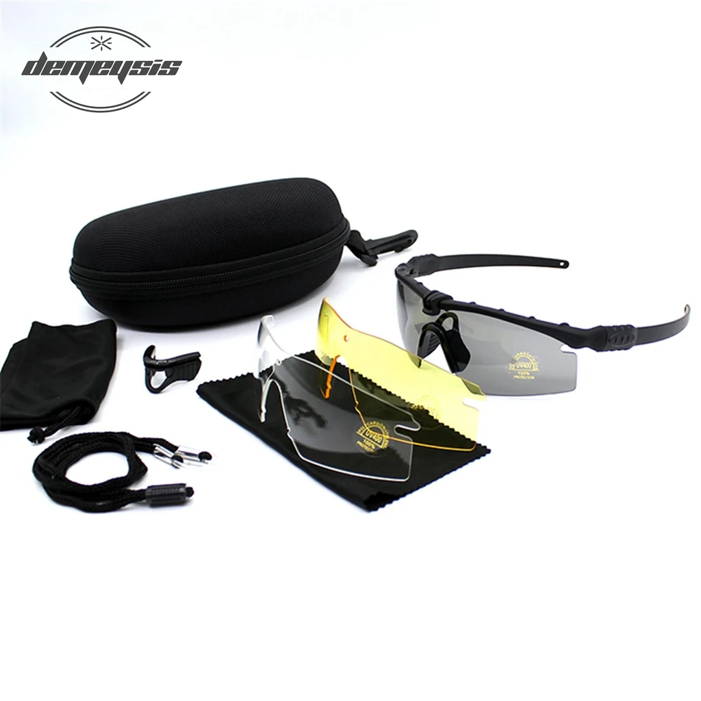 

High Quality Polarized Tactical Goggles Army Airsoft Glasses Military Shooting Sunglasses Outdoor Sports Hunting Hiking Glasses