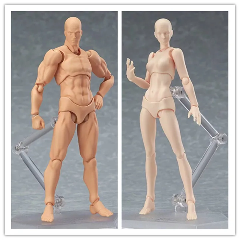 Аниме Figma подвижные тела Чан ПВХ фигурку Модель игрушки куклы для
