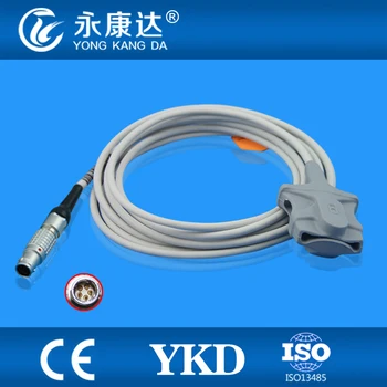 

Monitor for Goldway UT4000F Spo2 Sensor Cable,Adult Soft Tip type,mental 5pin