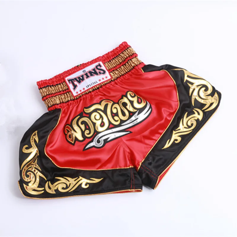 Новые брендовые шорты MMA pantalonetas muay thai боксерские шорты pantalon boxeo колготки для занятий фитнесом шорты для детей и мужчин - Цвет: As picture