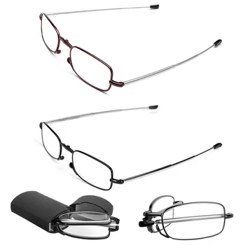 

Portable Folding Reading Glasses Rotation Fashion Eyeglass +1.5 +2.0 +2.5 +3.0 +3.5 +4.0 Dropshipping