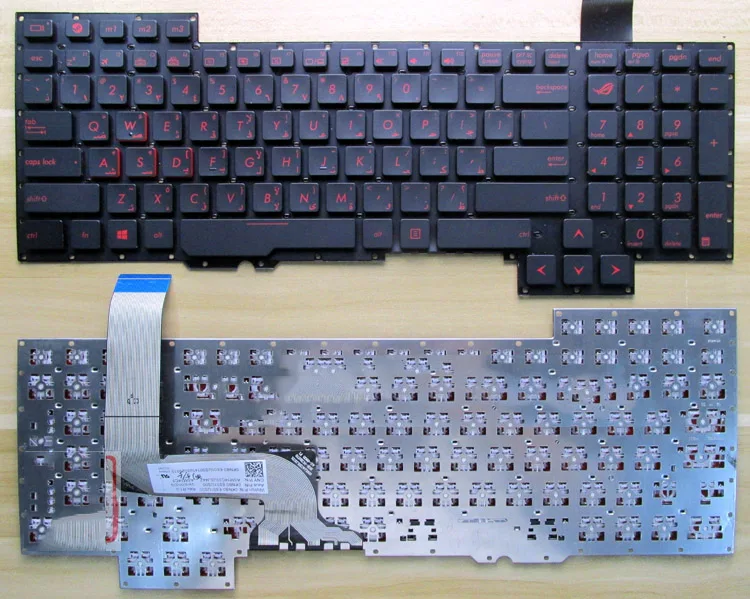 

New keyboard for ASUS G751J G751 G751JY G751JT G751JM ARABIC/CZECH/RUSSIAN/US/UK/SPANISH/JANANESE/Thailand/Deutsch German/BULGAR