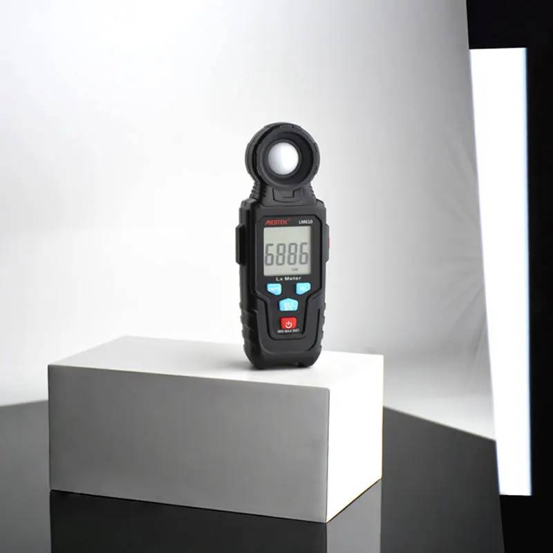 Цифровой измеритель освесветильник ности MESTEK LM610 Luxmeter 100000 Люкс/FC фотометр