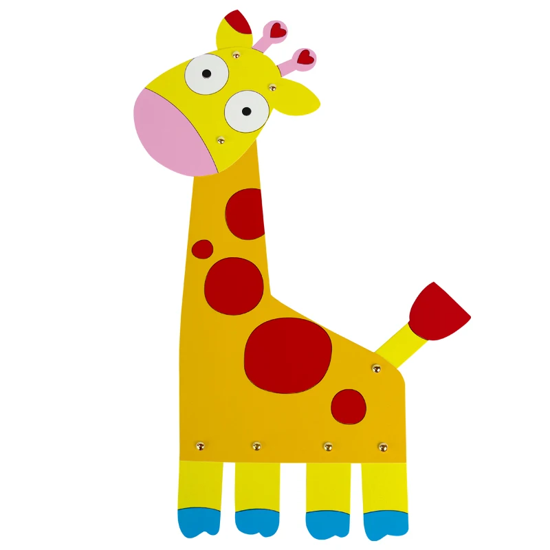 Draw Kids Paper Craft Paint Animal Cute Giraffe Deer Painting ... Draw Kids Paper Craft Paint Animal Cute Giraffe Deer Painting ...