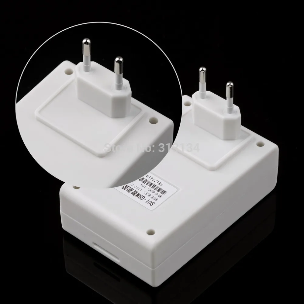 EU 220V Phone RC Remote Wireless Control Smart Switch GSM Socket Cellphone Power Plug Household Appliance Interruptor Switches