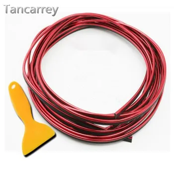 

5M Interior Decoration Strip Car Styling Sticker For suzuki swift honda crv dodge caliber vw golf mk6 benz volvo s60 Accessories