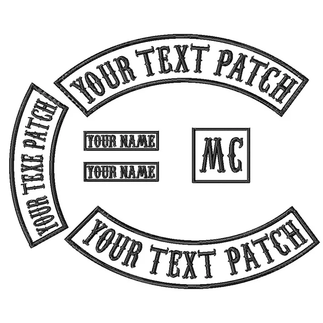 6pcs 350mm Breit Schrift Patch Gewohnheit Gestickte Rocker Eisen Nahen Auf Patch Jacke Reiter Motorrad Biker Patch Fur Zuruck Name Patch Patch Custom Custom Embroideredname Patch Aliexpress