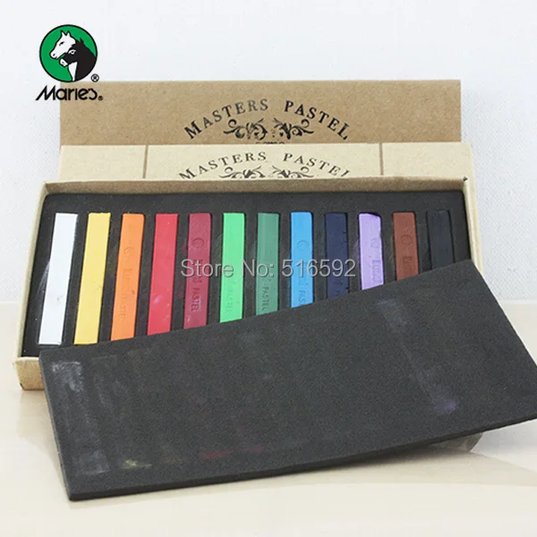 

Marie's high quality fashion colour Artist Pastel 12 colours, painting supplies, temporary pastel for hair, removable