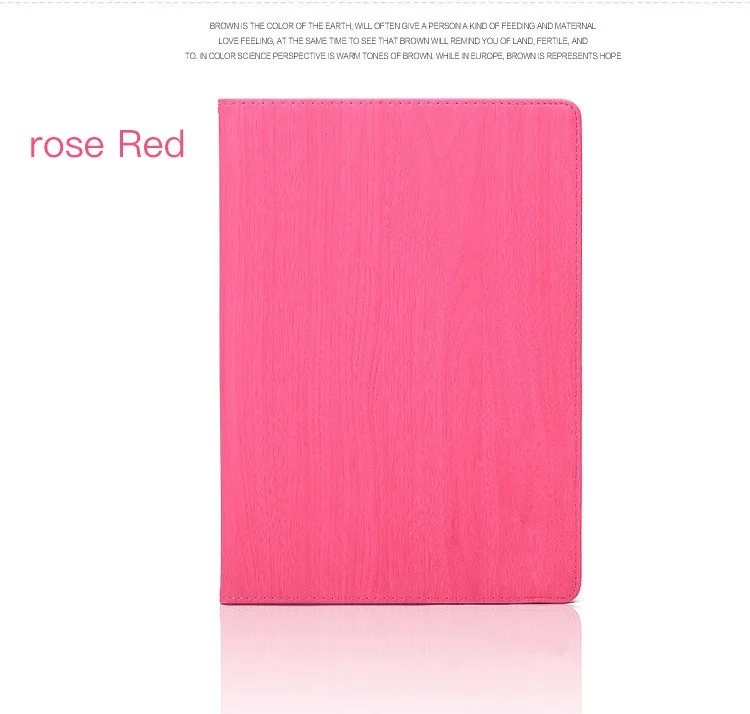 

Faux Leather Case For iPad 2 3 4 Cases Wooden Tablet Cover Stand Cases for Apple Protective Shell smart Sleep/Wake Up coque