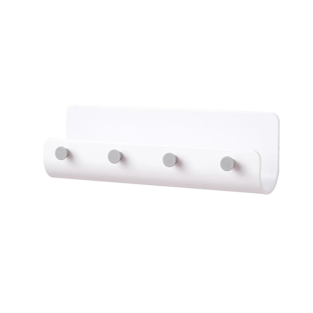 Key Hanger Holder Storage Wall Hook Rack DIY Organizer Shelf Mount Bathroom Towel Key Rack Home Decor