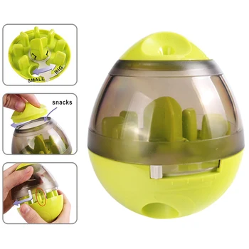 

Treat Ball Interactive Food Dispensing Pet Toy for Dogs Cats Increases IQ Mental Pets Products LBShipping