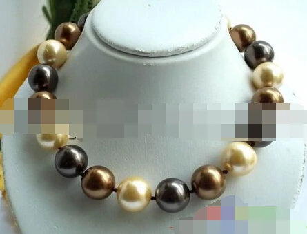 

990 multicolor SOUTHSEA SHELL PEARL NECKLACE