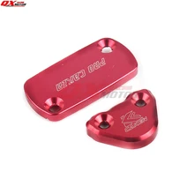 CNC Brake Fluid Reservoir Cap Cover For CR 80 85 500 XR250R CRF 250R 450R 450X Dirt Bike Motorcross Off- Road Front + Rear CNC Brake Fluid Reservoir Cap Cover For CR 80 85 500 XR250R CRF 250R 450R 450X Dirt Bike Motorcross Off- Road Front + Rear