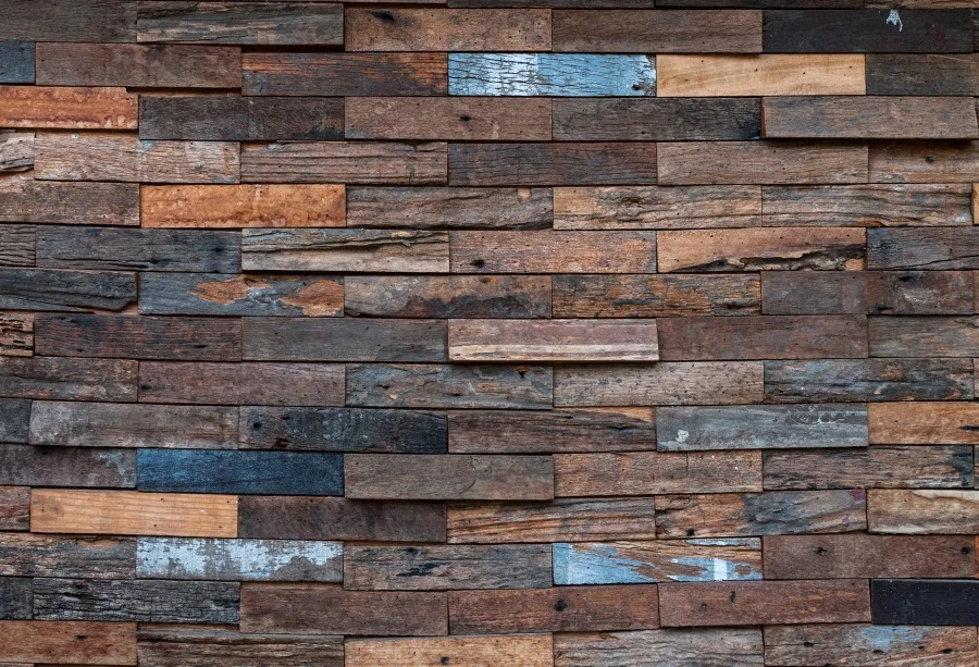 

Laeacco Old Wood Pieces Stacked Wall Planks Boards Portrait Photographic Backgrounds Photography Backdrops For Photo Studio