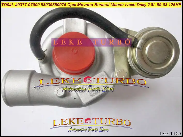 TURBO TD04L 49377-07000 53039880075 Turbo Turbocharger For IVECO Commercial Daily 2.8L TD 1999-03 Opel Movano Renault Master 125HP (3)
