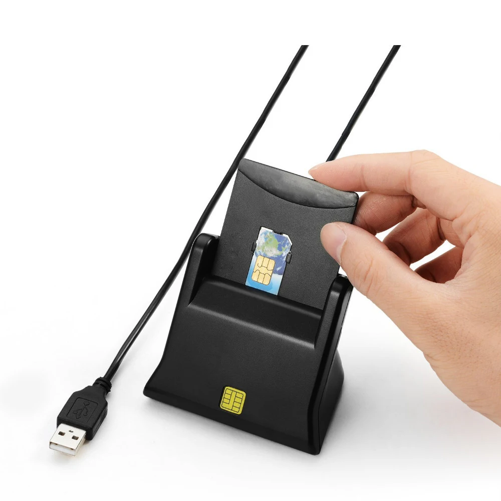 Оригинальная смарт кард ридер Zoweetek ZW 12026 3 DOD военный USB общий доступ CAC Супер