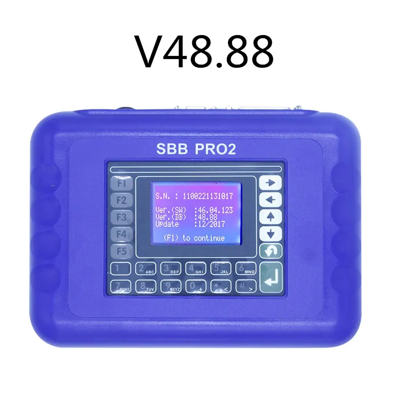 Для 2018 автомобилей SBB ключевой программист V48.99/V48.88/v46 02/V33.01/33 02 Obd2 сканер Код